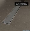 Schedpol Schedline odpływ liniowy z maskownicą slight steel 70x3,5cm SOLSL-70035